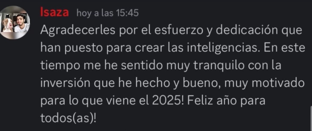 Testimonio de usuario 3